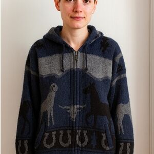 ⭐️ Host Pick ⭐️ Ruminahui | Vintage Wool Hooded Sweater